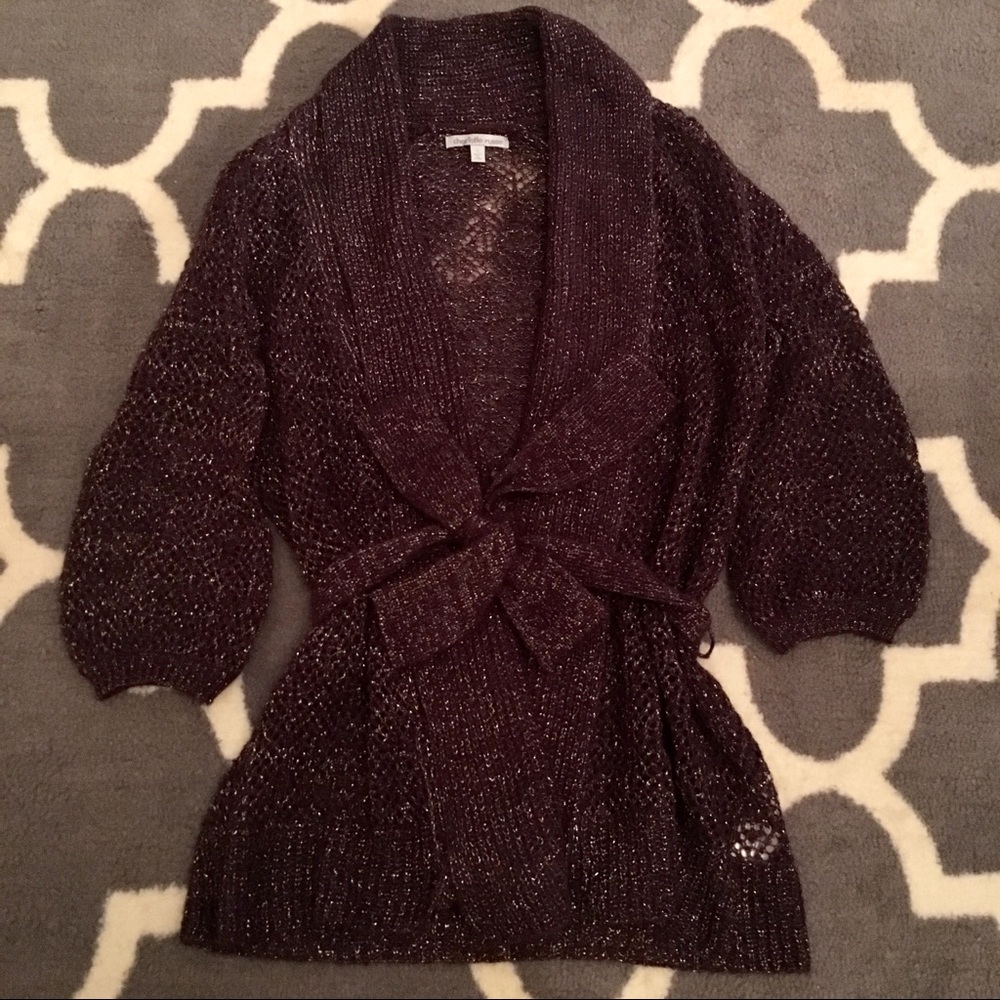 Knit cardigan